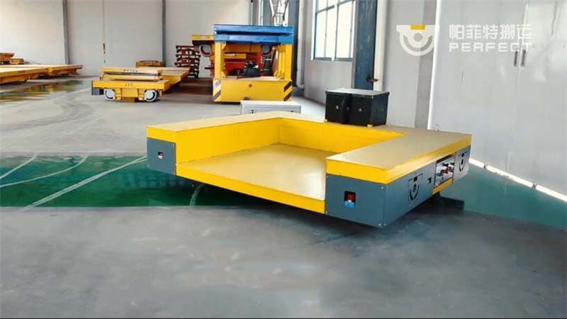 <h3>die transfer cart with railings 20t-Perfect Steerable </h3>
